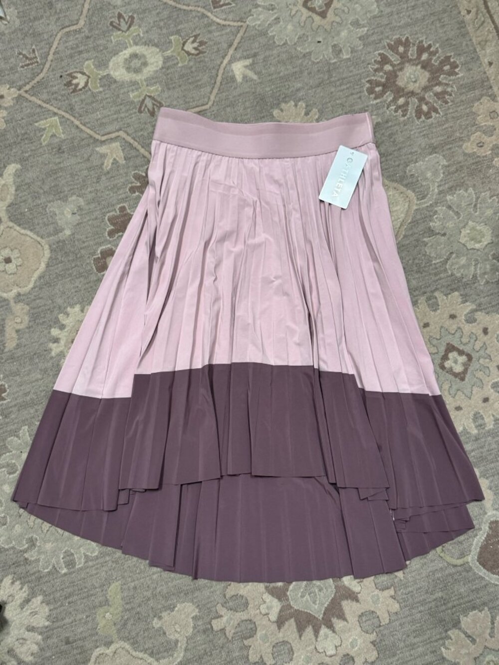 Athleta Swing Forward Pleated Skirt